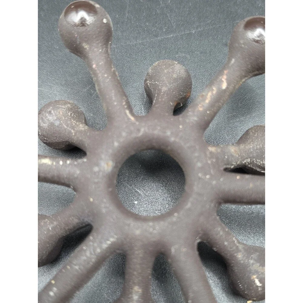 Vintage Dansk Designs Cast Iron “Spider” Candle Holder